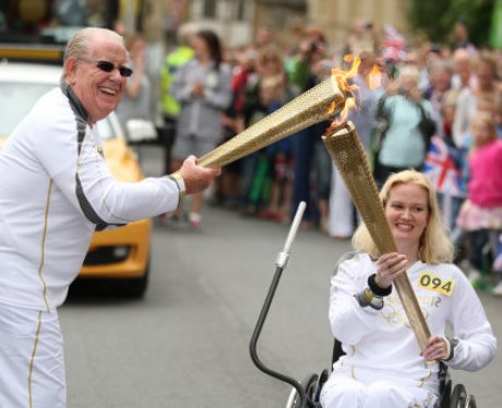 The Olympic Torch Relay Day 44: Evesham to Warwick