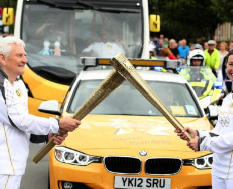 The Olympic Torch Relay Day 44: Evesham to Warwick
