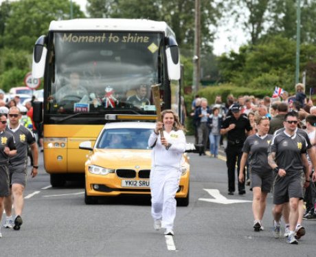 The Olympic Torch Relay Day 44: Evesham to Warwick