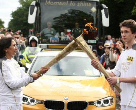 The Olympic Torch Relay Day 44: Leaving Birmingham