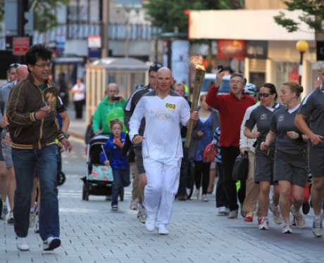 The Olympic Torch Relay Day 44: Leaving Birmingham