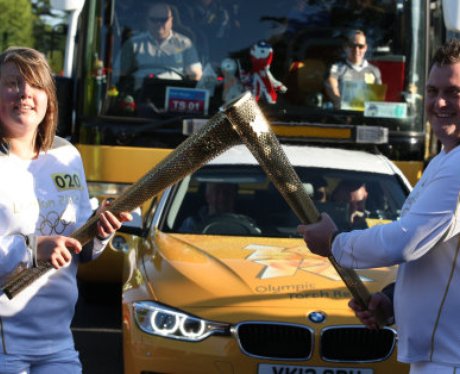 The Olympic Torch Relay Day 44: Leaving Birmingham
