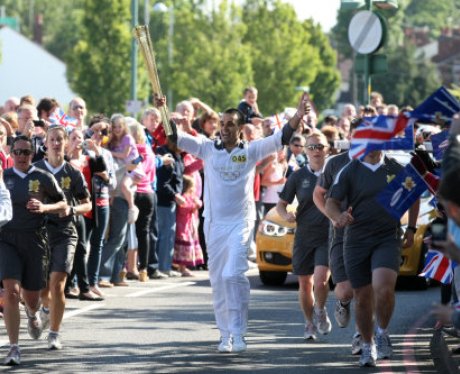 The Olympic Torch Relay Day 44: Leaving Birmingham