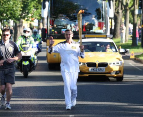 The Olympic Torch Relay Day 44: Leaving Birmingham