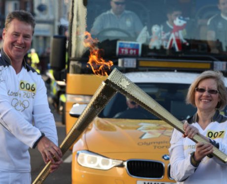 The Olympic Torch Relay Day 44: Leaving Birmingham