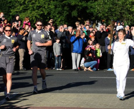 The Olympic Torch Relay Day 44: Leaving Birmingham