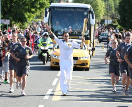 The Olympic Torch Relay Day 44: Leaving Birmingham