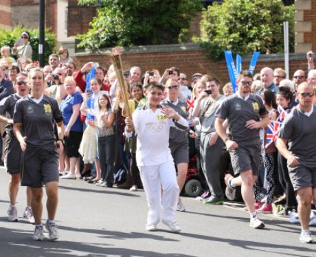 The Olympic Torch Relay Day 44: Warwick