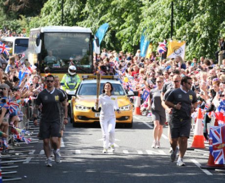 The Olympic Torch Relay Day 44: Warwick