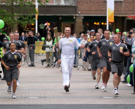 The Olympic Torch Relay Day 45: Leaving Coventry