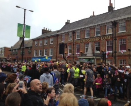 Dunstable Olympic Torch
