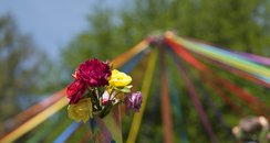 Month of May maypole