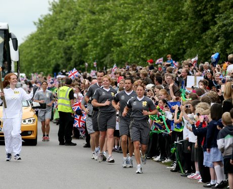 Olympic Torch Blenheim Palace