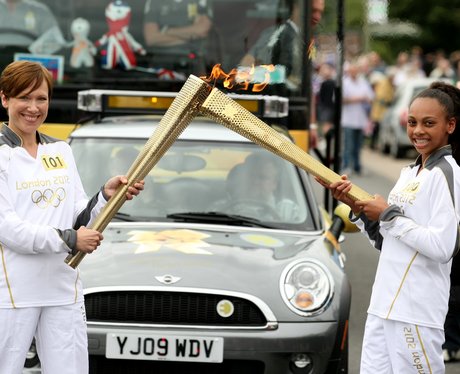Olympic Torch Blenheim Palace