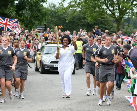 Olympic Torch Blenheim Palace
