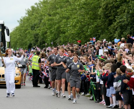 Olympic Torch Blenheim Palace