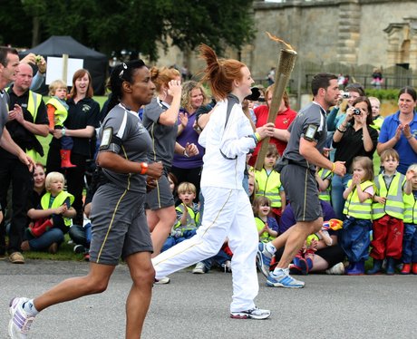 Olympic Torch Blenheim Palace