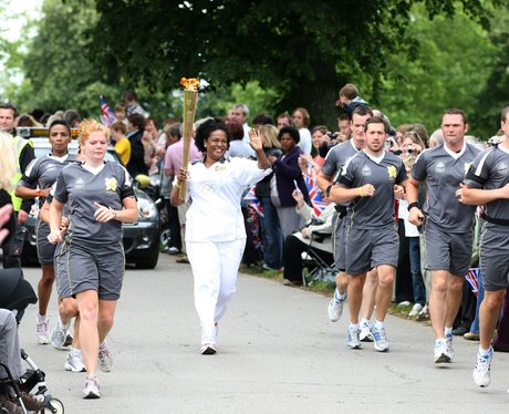 Olympic Torch Blenheim Palace