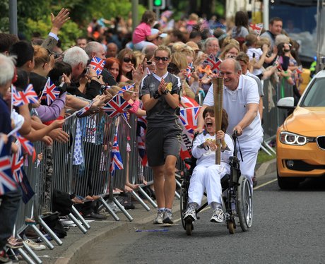 Olympic Torch in Basingstoke