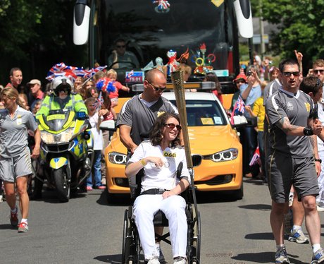 Olympic Torch in Basingstoke