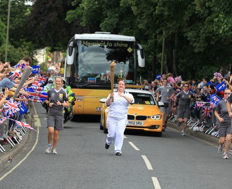 Olympic Torch in Basingstoke