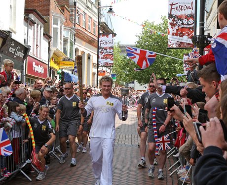 Olympic Torch in Basingstoke