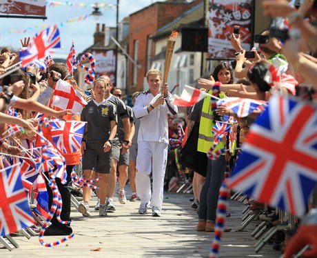 Olympic Torch in Basingstoke