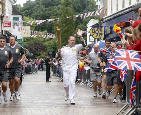 Olympic Torch in Bisham