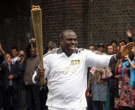 Olympic Torch in Burnham and Slough