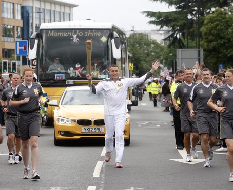 Olympic Torch in Burnham and Slough