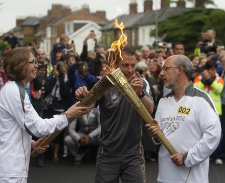 Olympic Torch in Oxford & Abingdon