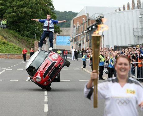 Olympic Torch in Oxford