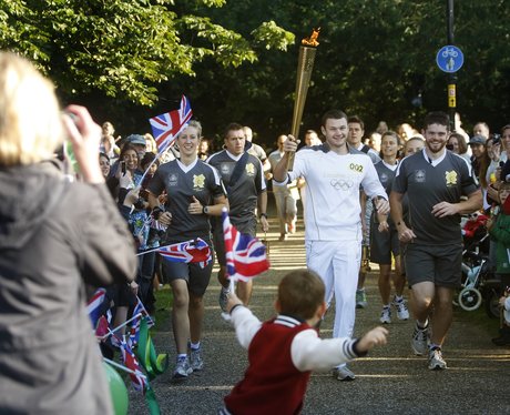 Olympic Torch in Reading