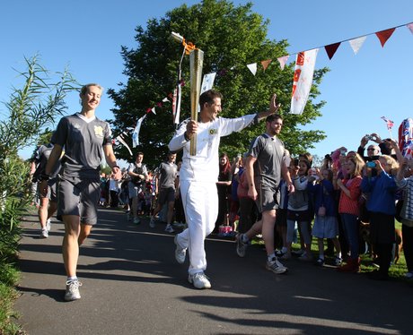 Olympic Torch in Reading