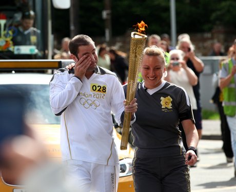 Olympic Torch in Reading