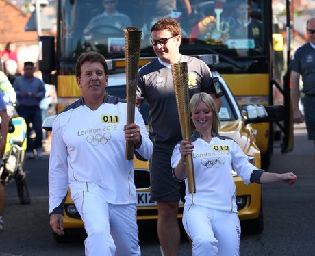 Olympic Torch in Reading