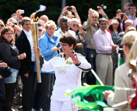 Olympic Torch in Reading and Theale
