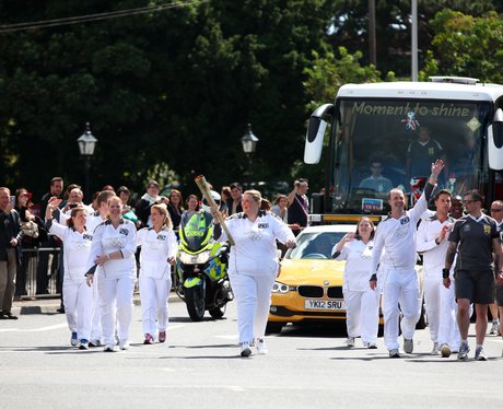 Olympic Torch in Thatcham and Newbury