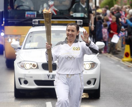 Olympic Torch in Wallingford
