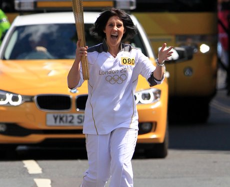 Olympic Torch in Winchester