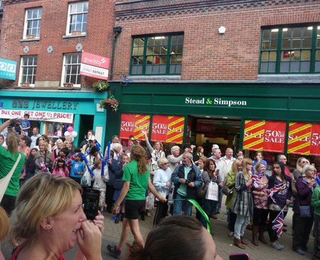 Olympic Torch in Winchester