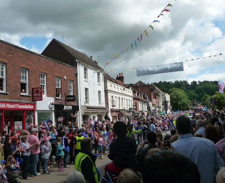 Olympic Torch in Winchester