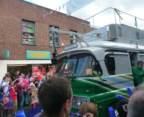 Olympic Torch in Winchester