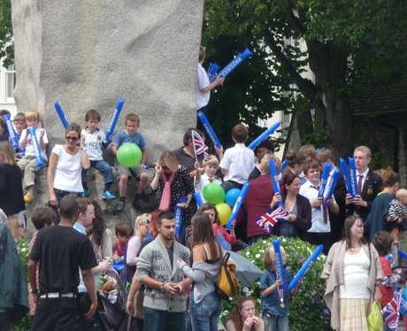 Olympic Torch in Winchester