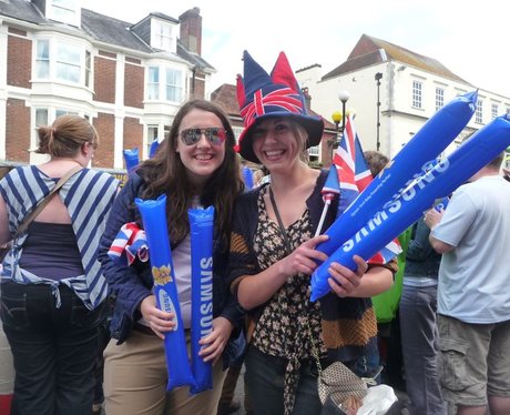 Olympic Torch in Winchester