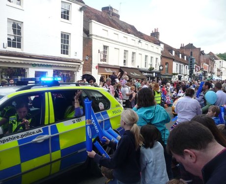 Olympic Torch in Winchester