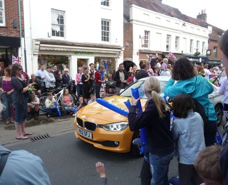 Olympic Torch in Winchester