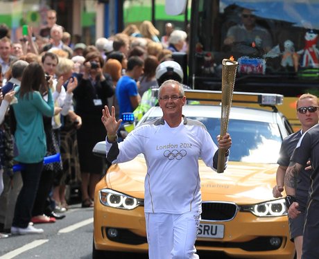 Olympic Torch in Winchester