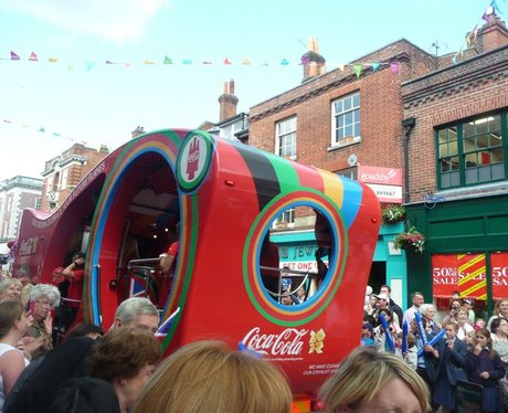 Olympic Torch in Winchester
