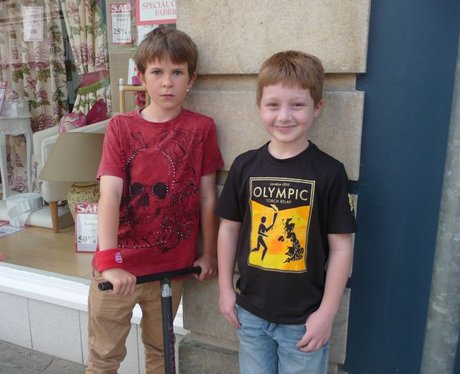 Olympic Torch in Winchester